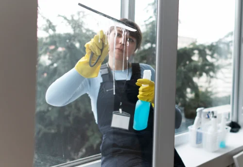 Nettoyage de vitres intérieures et extérieures à Ouilly-le-Tesson